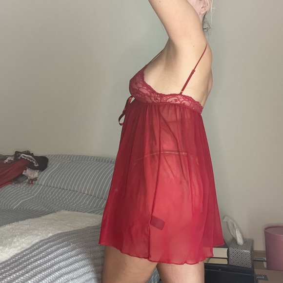 See through lingerie dress/ Mesh dress - Picture 10 of 10